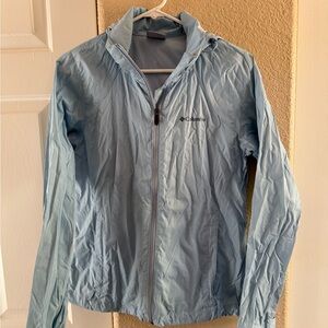 Columbia Sky Blue Hooded Jacket